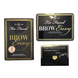 Too Faced Brow Envy Brow Shaping And Defining Kit New, Box,‎ Rare HTF NOS!!!